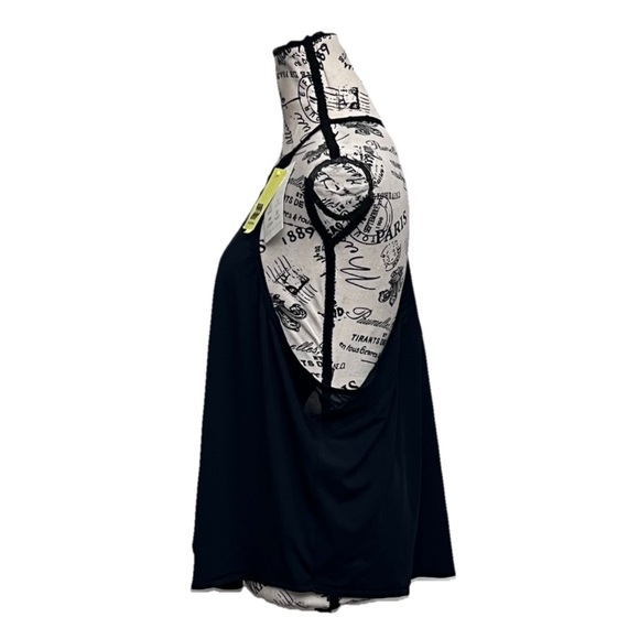 All In Motion Black Athletic Tank Top XXL Workout Activewear Goth Grunge Boho - Picture 4 of 10